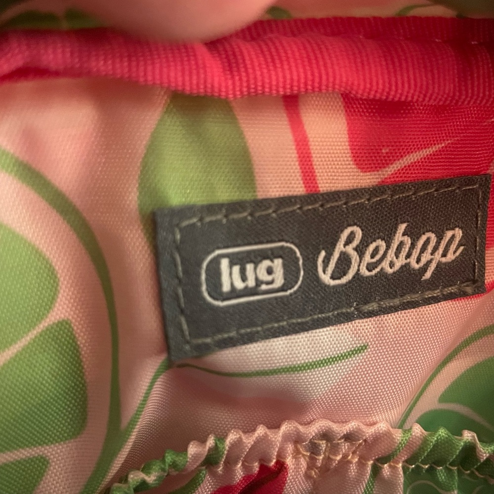 Lug Bebop and matching Straddle walker Pink and White Quilted Bag and Wallet Set - Picture 7 of 7